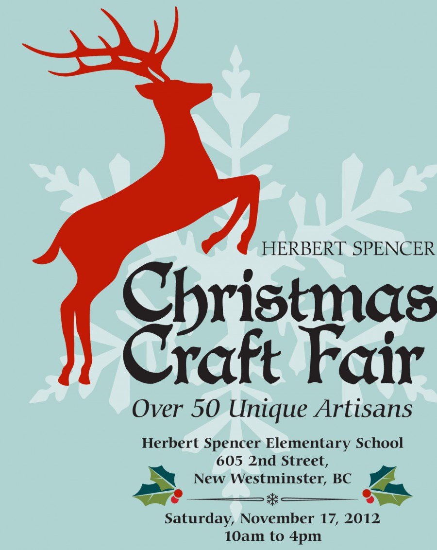 Annual Herbert Spencer Craft Fair Nov 17th Kids New West